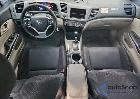 2012 Honda Civic Lx from USA, damaged, VIN 2HGFB2F57CH539087